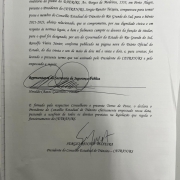 Termo de posse conselheiro do cetran/RS