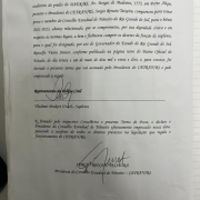 Termo de posse conselheiro do cetran/rs
